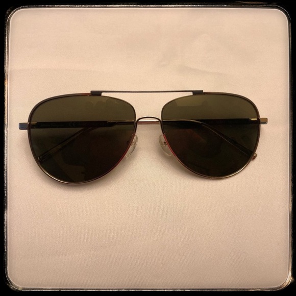New Salvatore Ferragamo Aviator Sunglasses Unisex main image 13